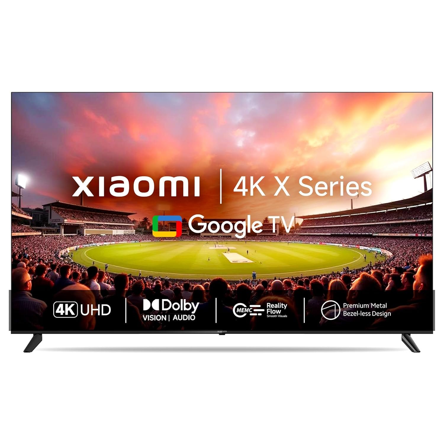 Mi Xiaomi 138 cm (55 inches) X Series 4K LED Smart Google TV L55MA-AIN (Black)